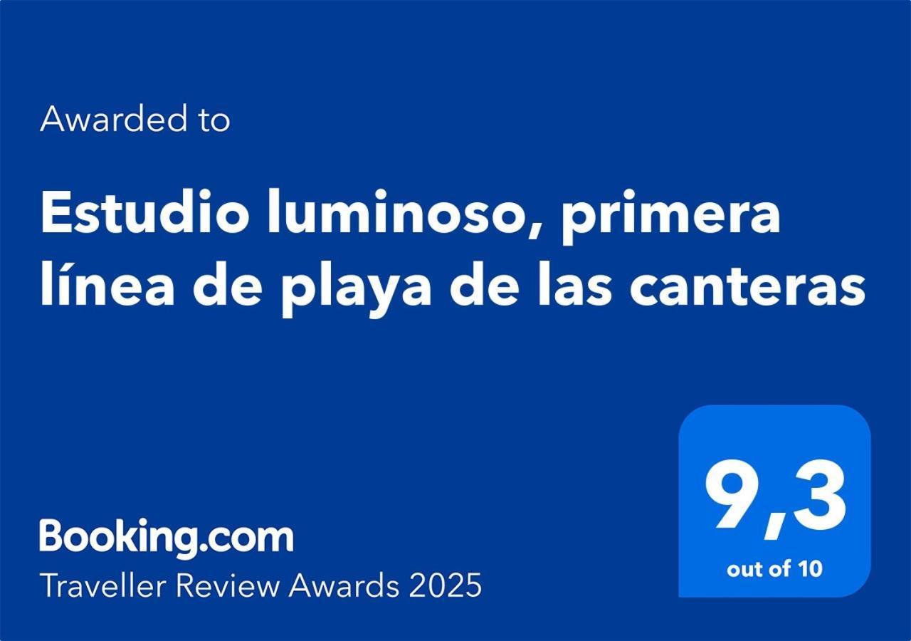 Estudio Luminoso, Primera Linea De Playa De Las Canteras Лас Палмас де Гран Канария Екстериор снимка